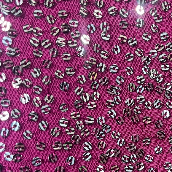 Tristan Sparkly long sleeve tee in fushia size XL - Picture 4 of 6